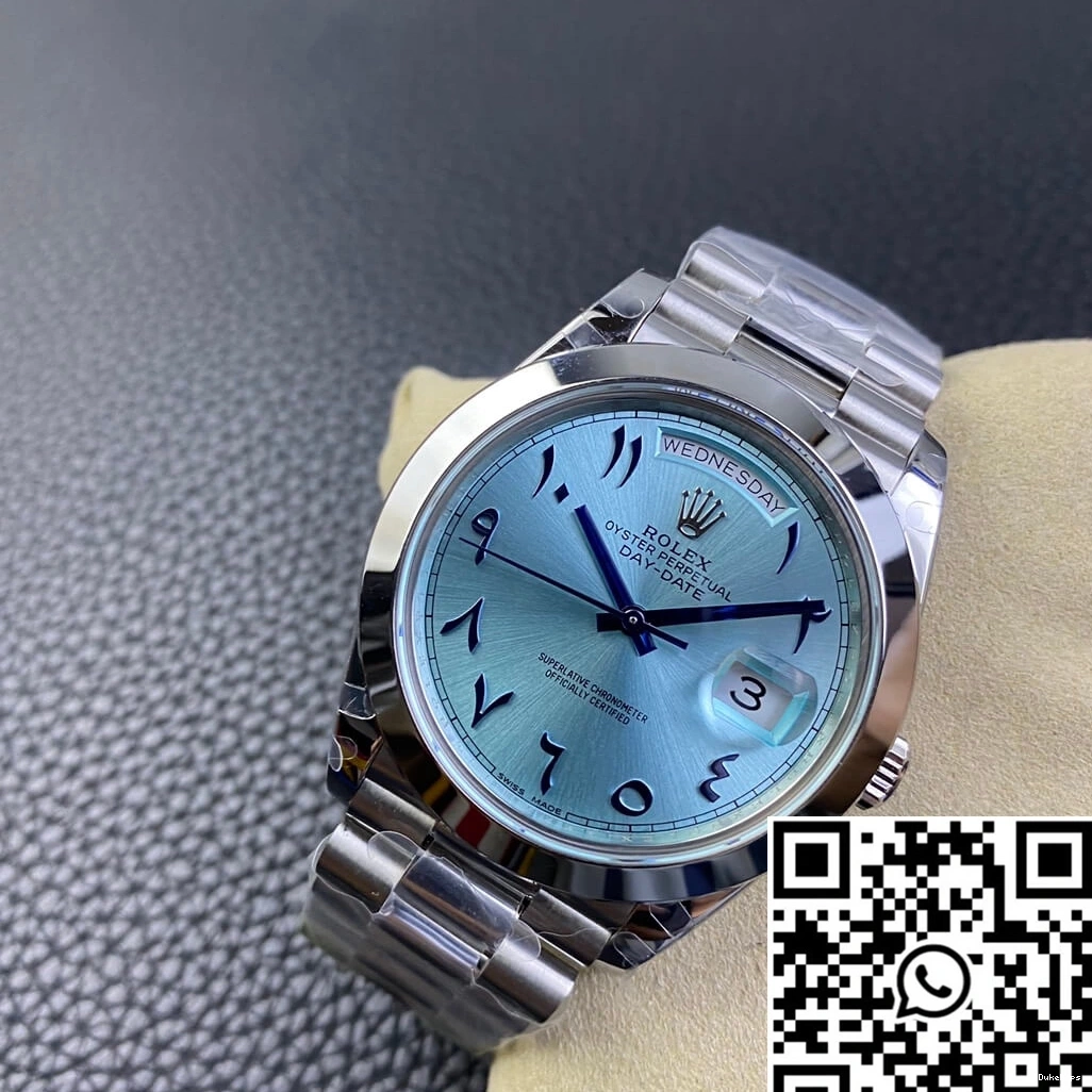 Date Customization Day Blue Factory Stainless Rolex Steel BP Dial Ice Middle East 0914
